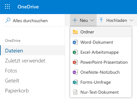 OneDrive New Folder